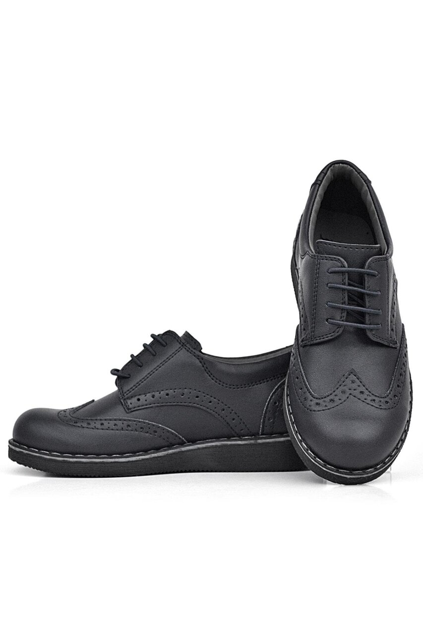 حذاء راكر بلاس هيدرا للأولاد للمدارس الابتدائية ذو النعل العالي والربط - 6