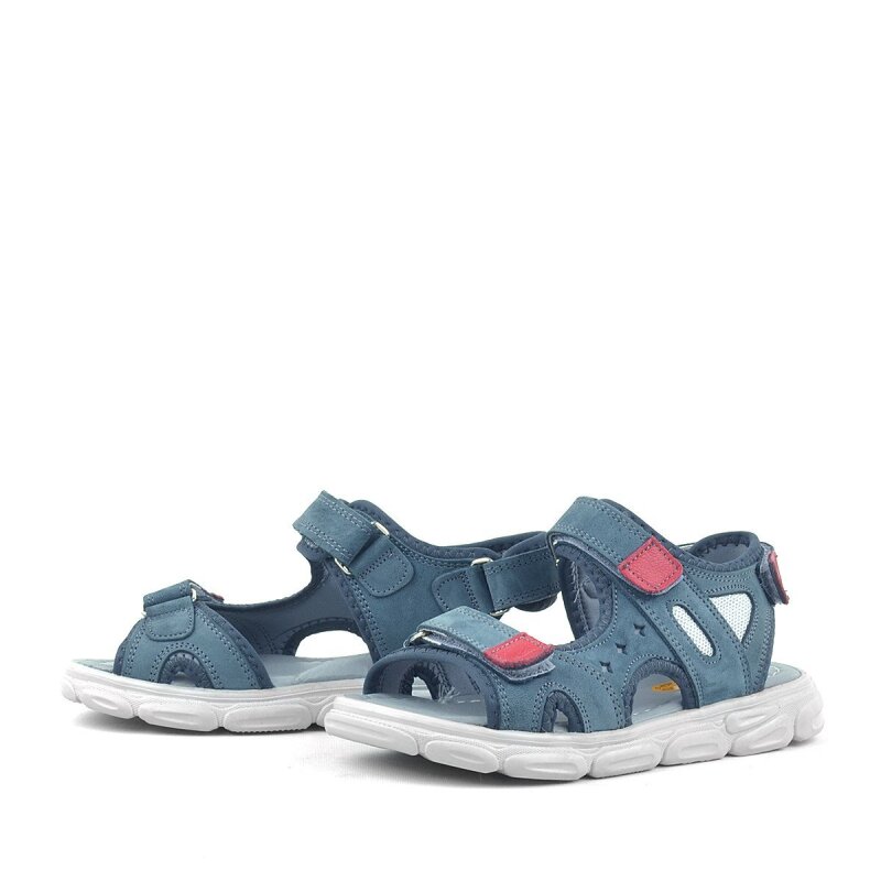 Rakerplus Flint Hakiki Deri Gri Çocuk Sandalet - 5