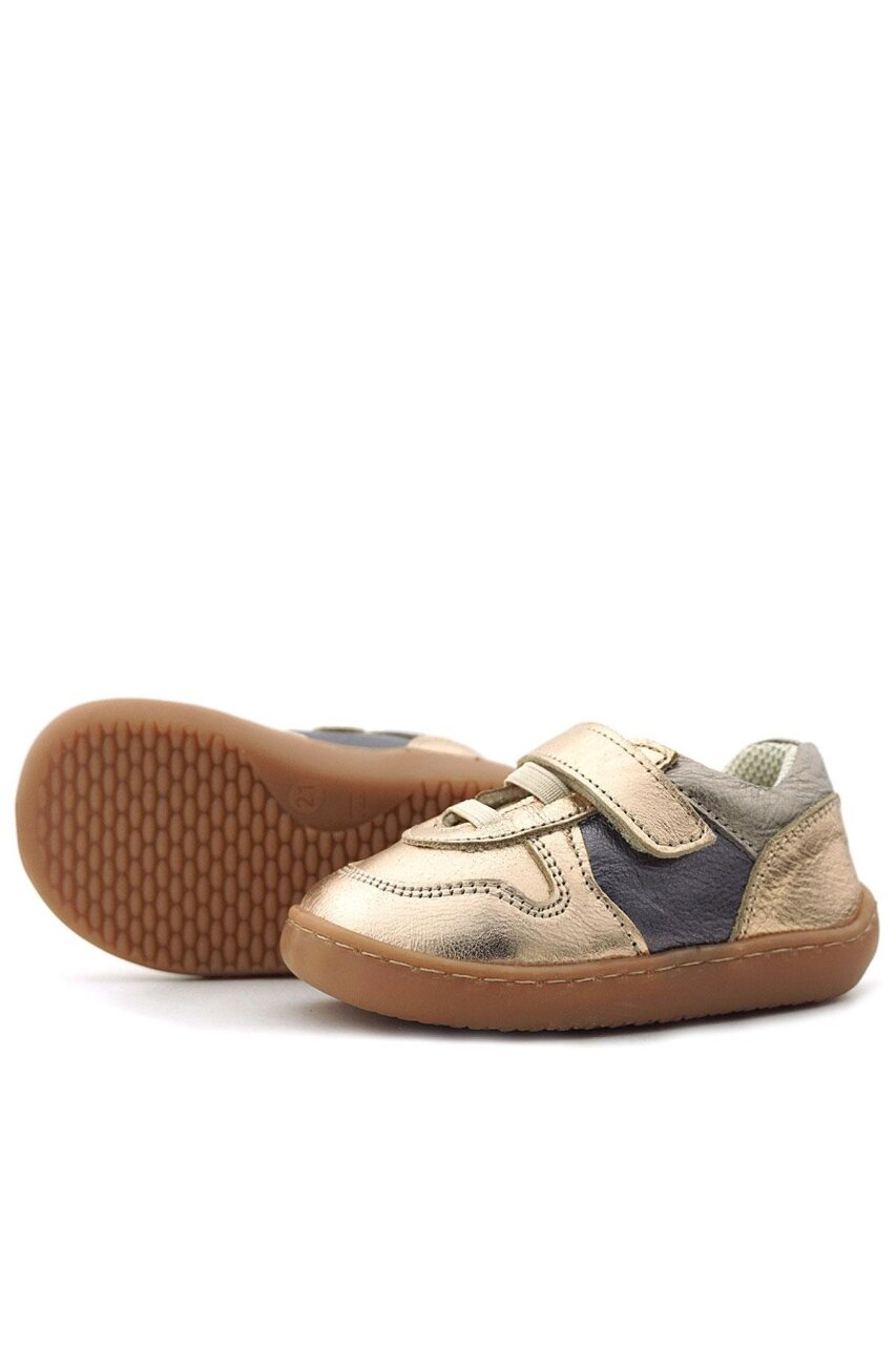 حذاء رياضي للأطفال من راكر بلس بوب مصنوع من الجلد الطبيعي ومزود بشريط فيلكرو مطاطي - 7