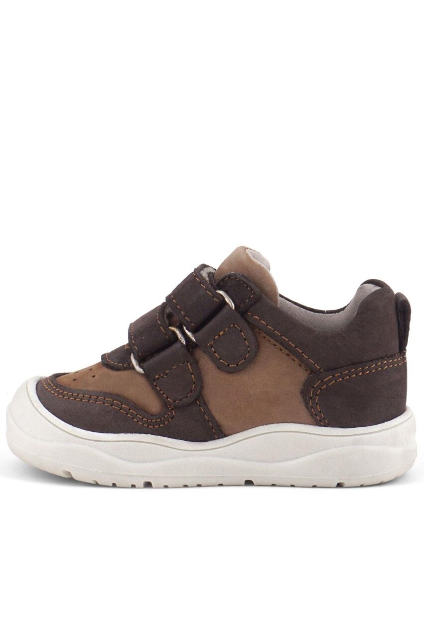 حذاء رياضي للأطفال من الجلد الطبيعي من راكر بلاس شاجي، بني - 40