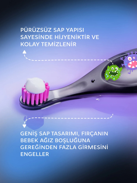 R.O.C.S.Baby Neon Ekstra Soft Diş Fırçası 0-3 Yaş - 4