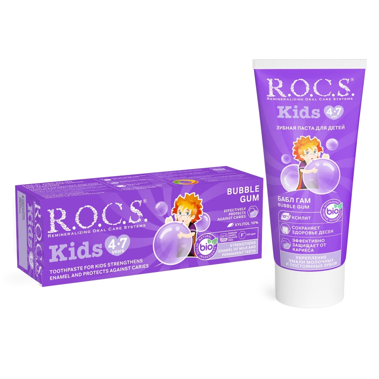 R.O.C.S.Kids Diş Macunu 4-7 Yaş 35 ml Sakız - 3
