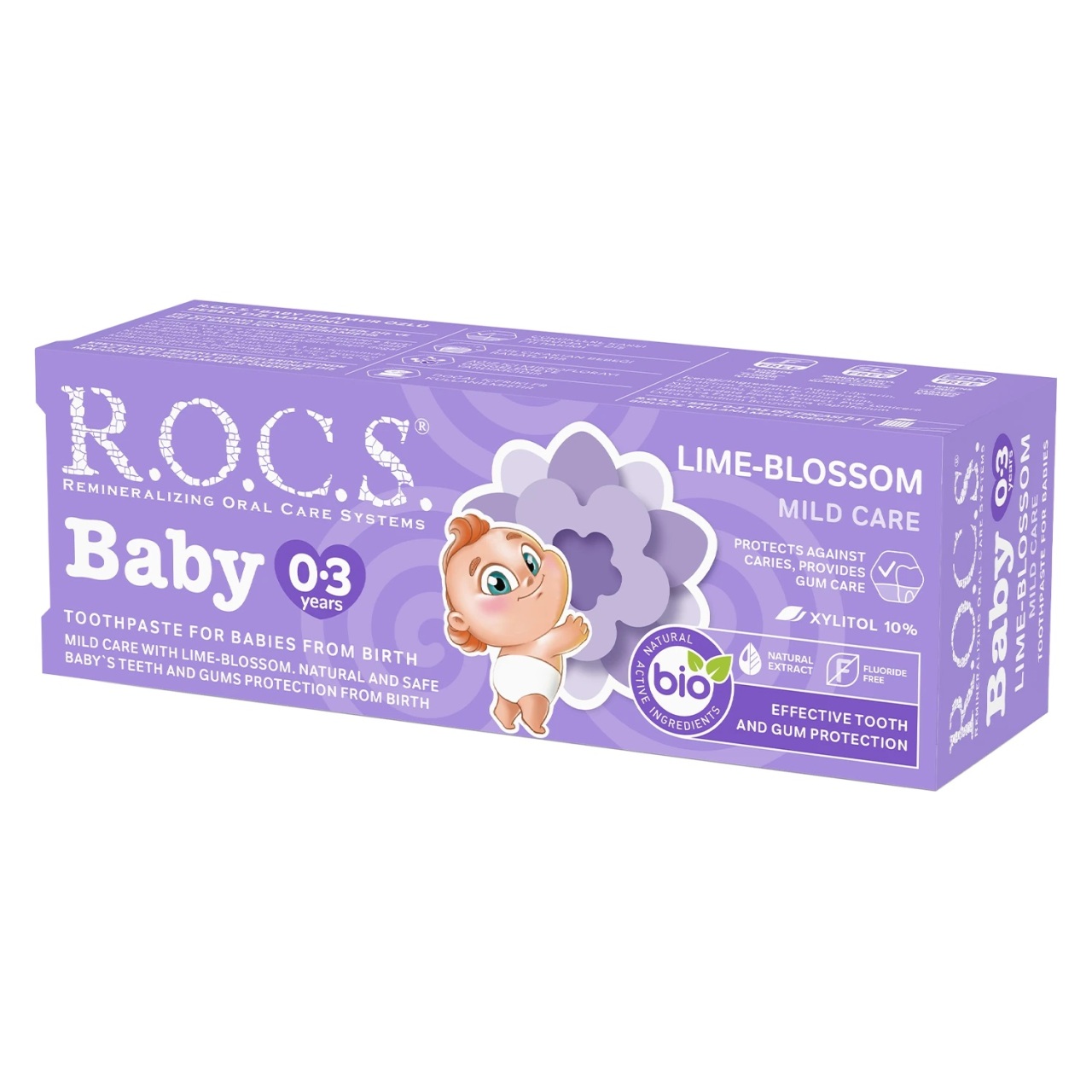 R.O.C.S.Baby Diş Macunu 0-3 Yaş 35 ml Ihlamur - 2
