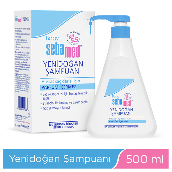 Sebamed Baby Yenidoğan Bebek Şampuanı 500 ml - 2