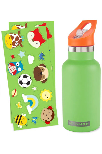 Skip Hop Spark Style Paslanmaz Çelik Suluk Yeşil - 2