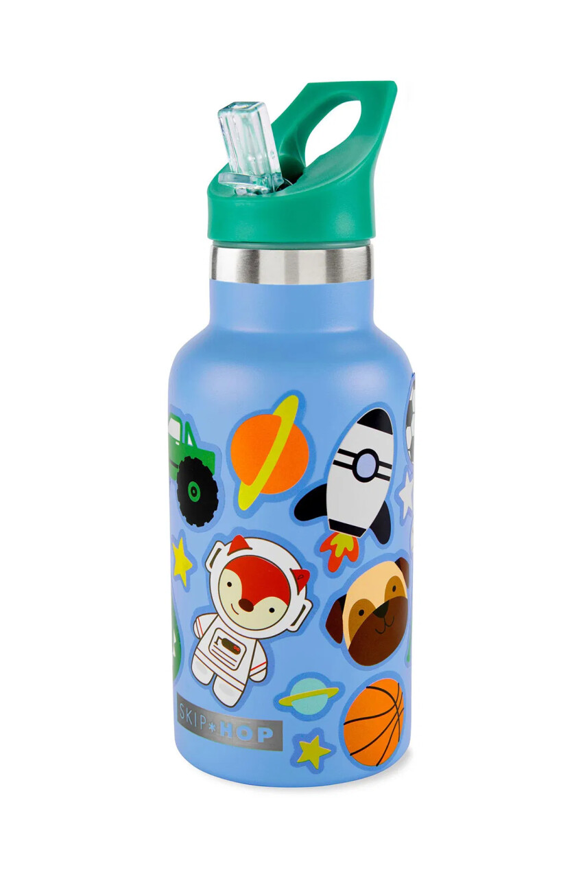Skip Hop Spark Style Paslanmaz Çelik Suluk Mavi - 1