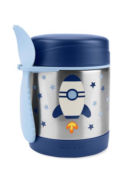 Skip Hop Zoo Paslanmaz Çelik Termos 325 ml Roket - Skip Hop