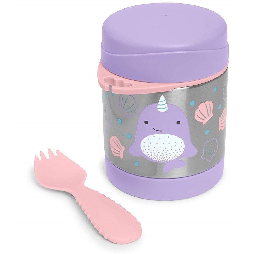 Skip Hop Zoo Paslanmaz Çelik Termos 325 ml Narwhal - 2