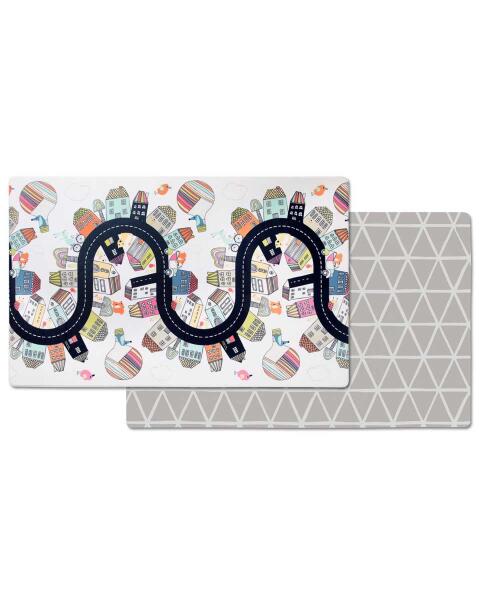 Skip Hop Çift Taraflı Oyun Halısı Oyun Matı Köy - Skip Hop