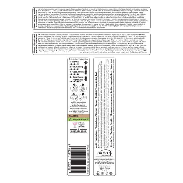 Sleepy Bio Natural Premium Plus Gece Ped 16 Adet - 2