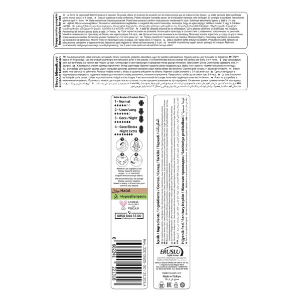 Sleepy Bio Natural Premium Plus Gece Ekstra Ped 14 Adet - 2