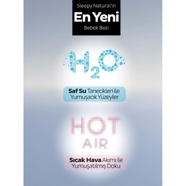 Sleepy Natural Double Soft Bebek Bezi Fırsat Paketi 2 Beden 48 Adet - 2