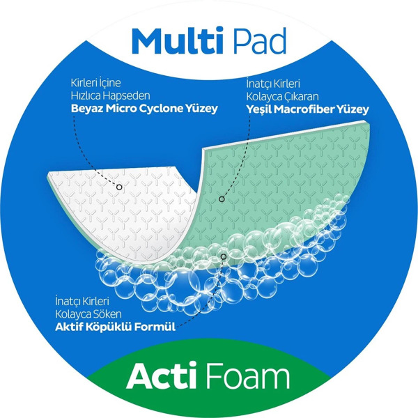 مناديل تنظيف الأسطح من سليبي، 30 قطعة، مزيل الترسبات الكلسية - 4