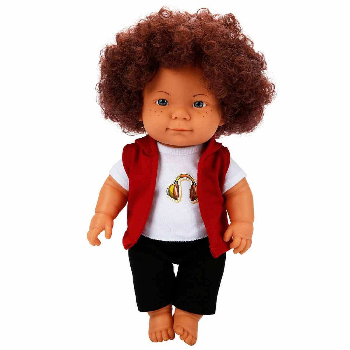 Sunman Kıvırcık Saçlı Curly Bebek 35 Cm - 3