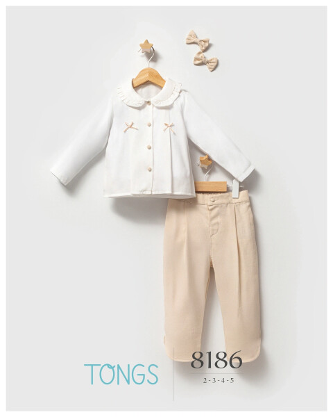 Tongs Üçlü Takım 8186 Bej - 2