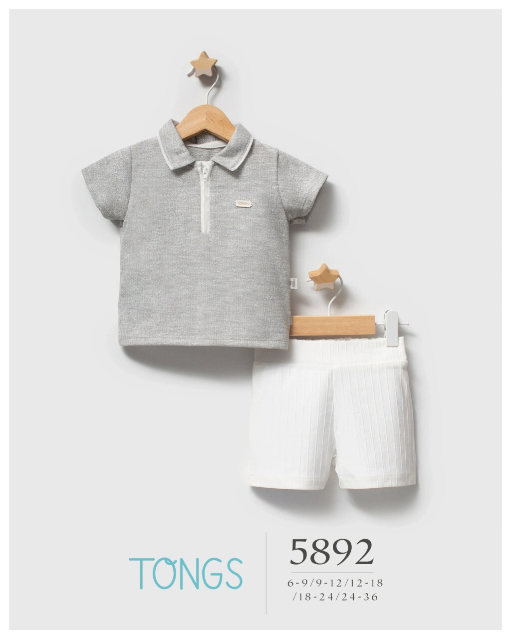 Tongs Change İkili Takım 5892 Gri - 1