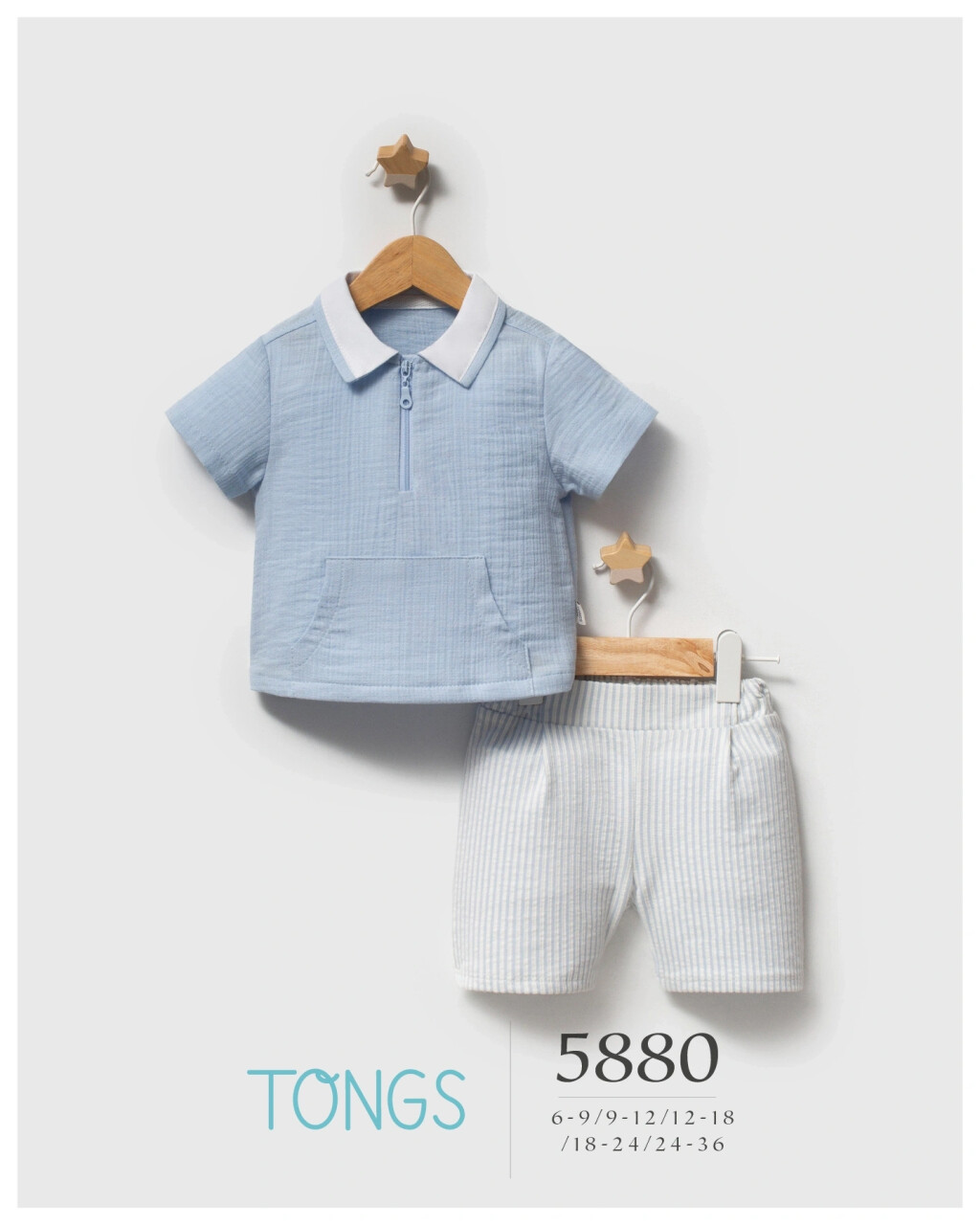 Tongs Celebration İkili Takım 5880 Mavi - 1