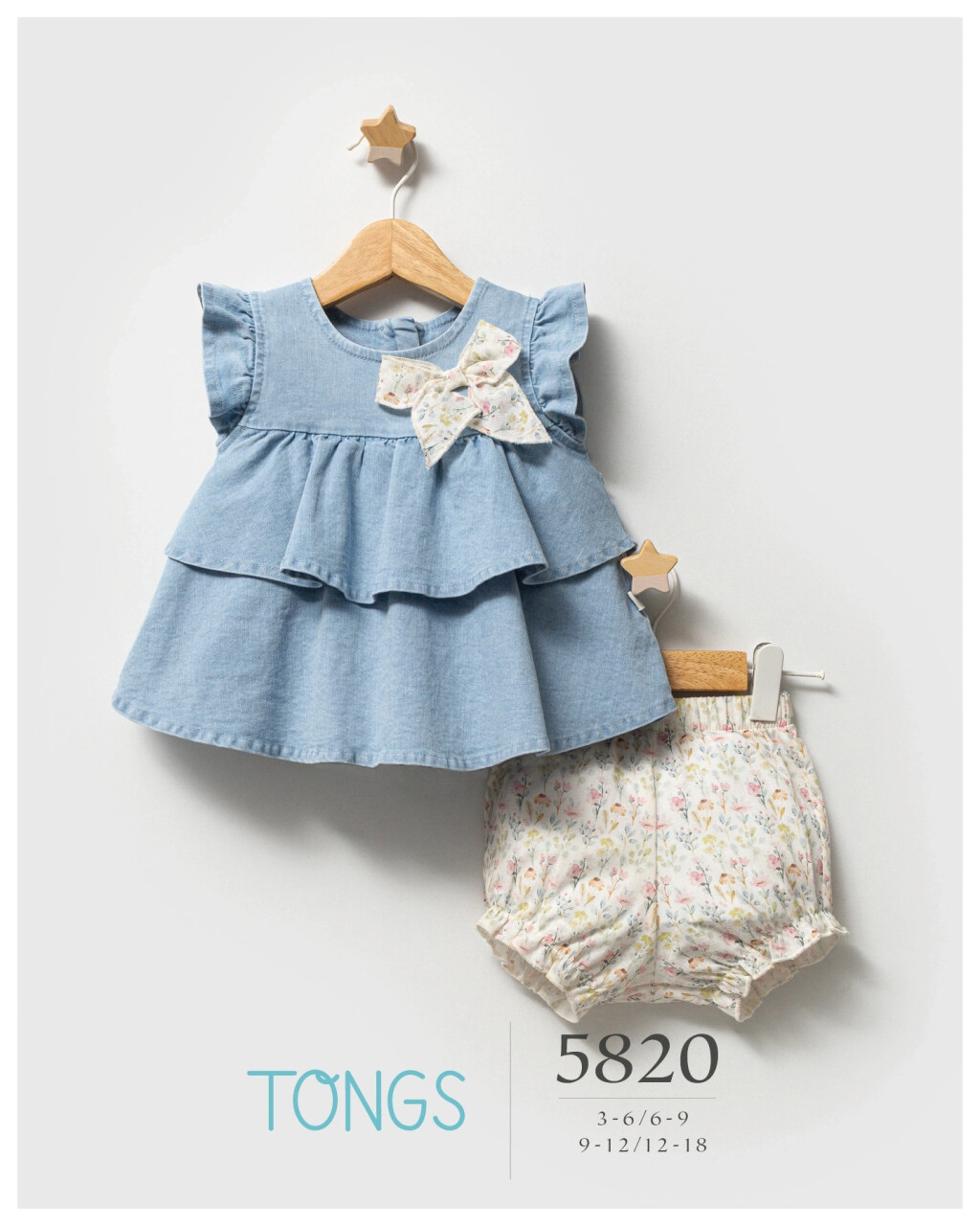 Tongs Jeans Universe İkili Takım 5820 Mavi - 1