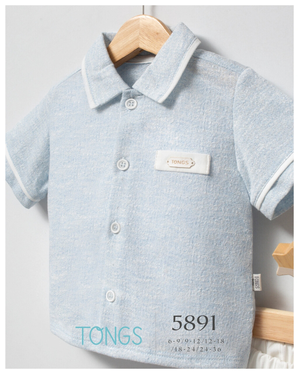 Tongs Change İkili Takım 5891 Mavi - 2