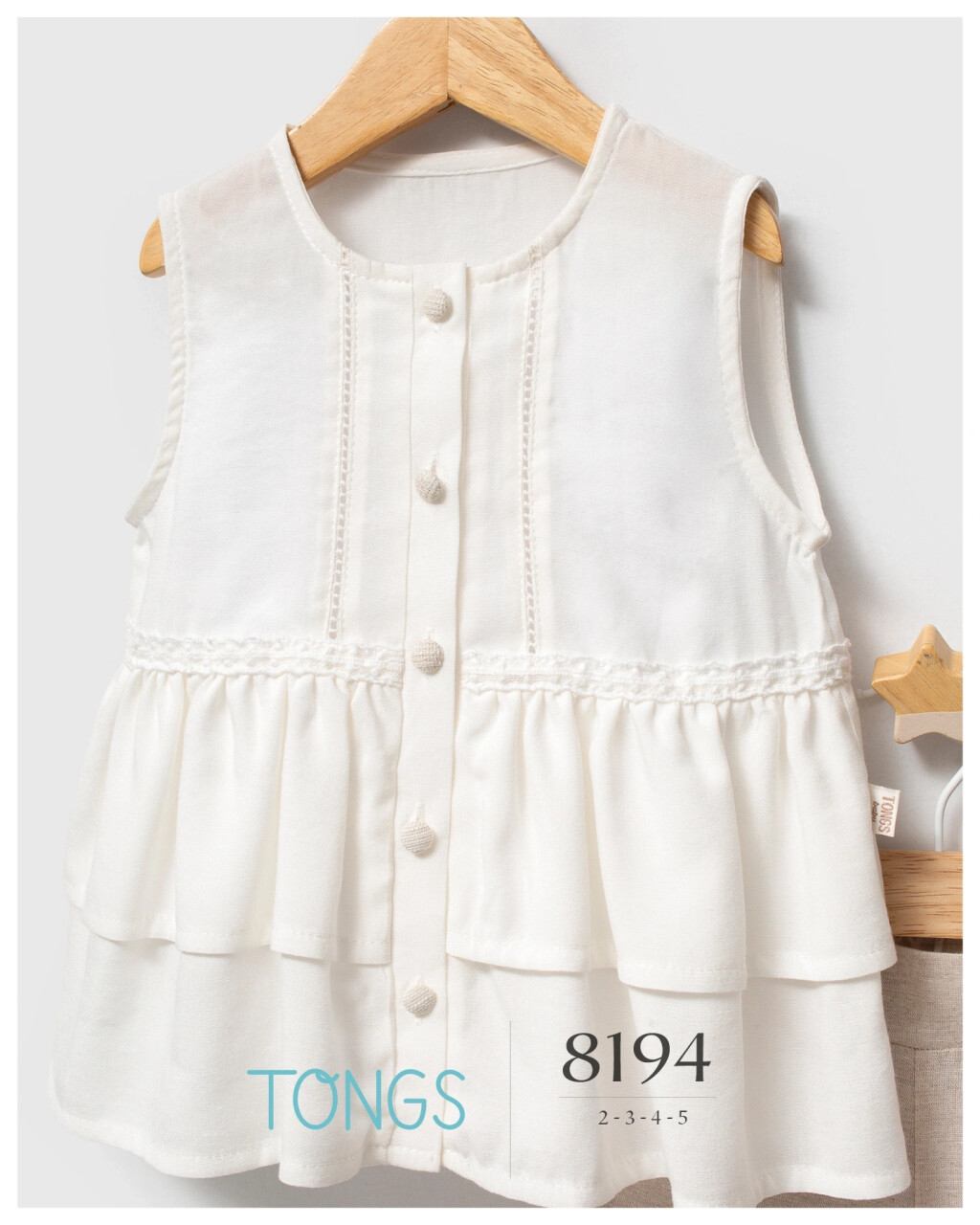 Tongs Yazlık Üçlü Takım 8194 Bej - 3