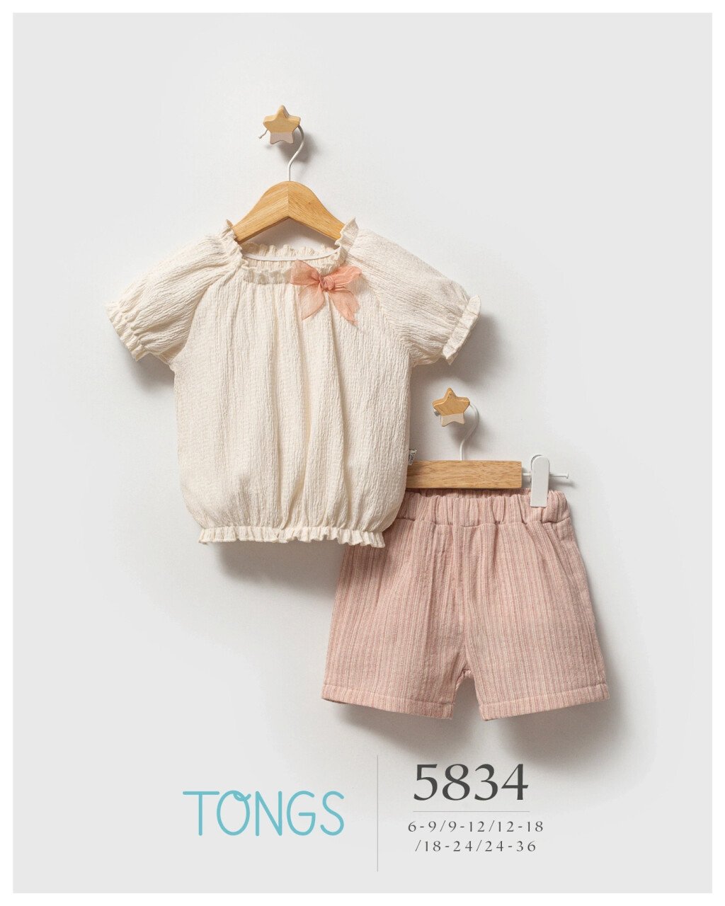 Tongs Penolope İkili Takım 5834 Pembe - 1