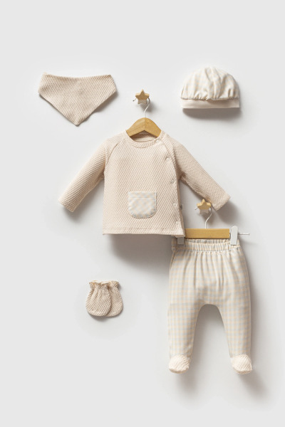 Tongs Baby College 5'li Hastane Çıkışı 5585 Mavi - Tongs Baby