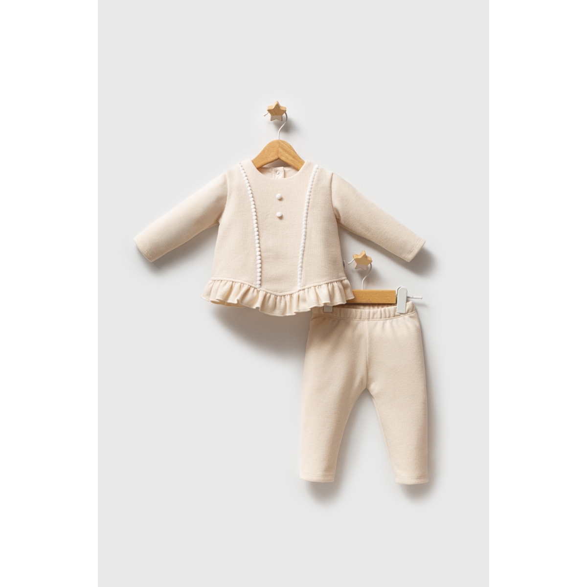 Tongs Baby Lace Dreams 2'li Takım 5660 Ekru - 1