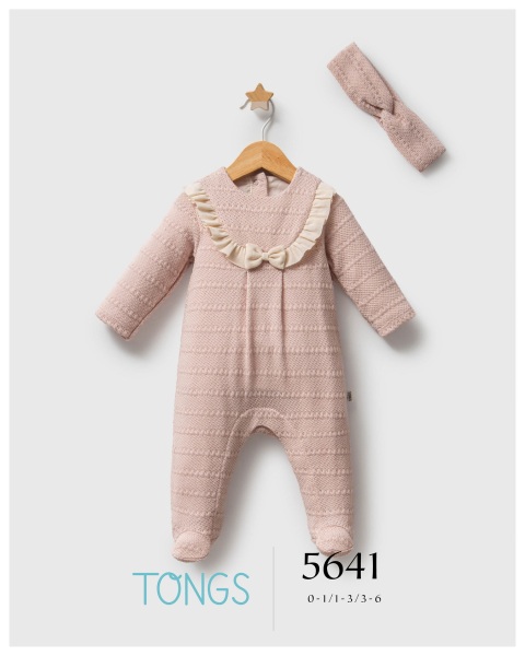 Tongs Baby Magic Forest Tulum 5641 Pudra - Tongs Baby