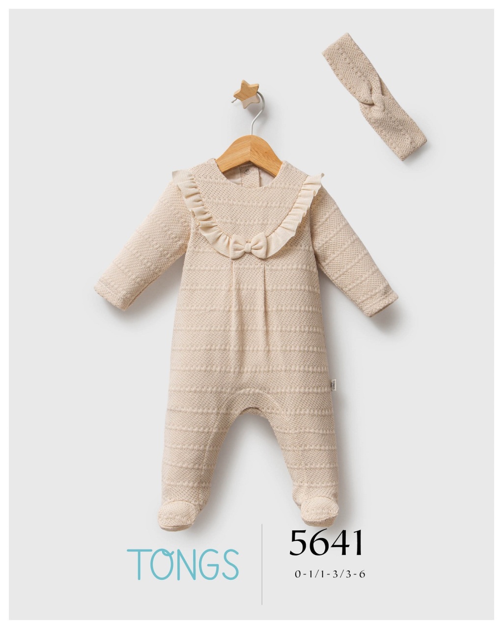 Tongs Baby Magic Forest Tulum 5641 Krem - 1