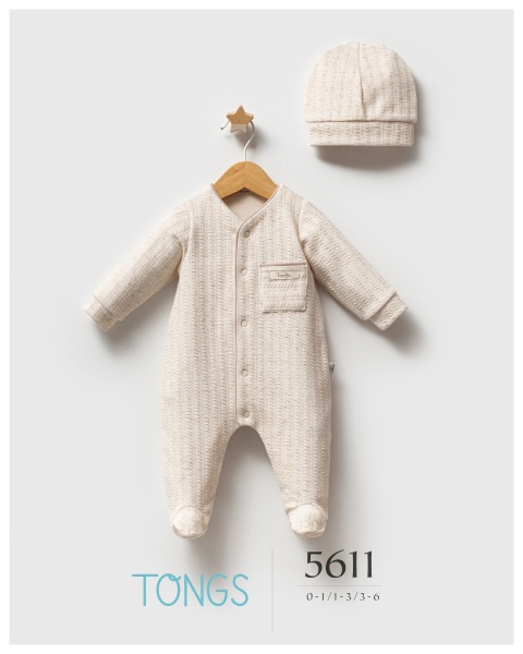 Tongs Baby Renewall Tulum 5611 Ekru - Tongs Baby