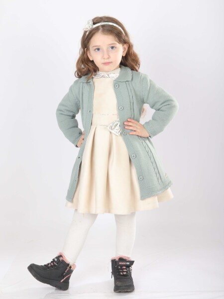 فستان بناتي من عمر سنة إلى 5 سنوات 4828 - Top Girl