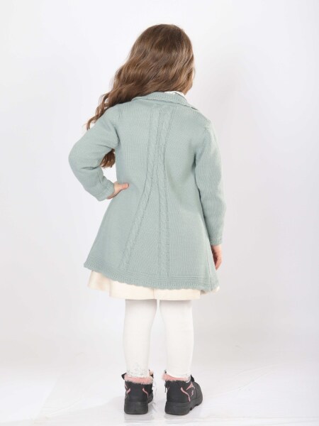 Kız Çocuk Elbise 1-5 Yaş 4828 Mint - 2