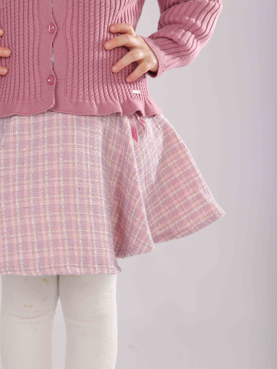 Kız Çocuk Elbise 1-5 Yaş 4812 Gül Kurusu - 9