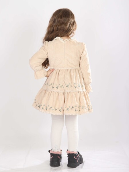 Kız Çocuk Elbise 1-5 Yaş 4801 Mint - 8