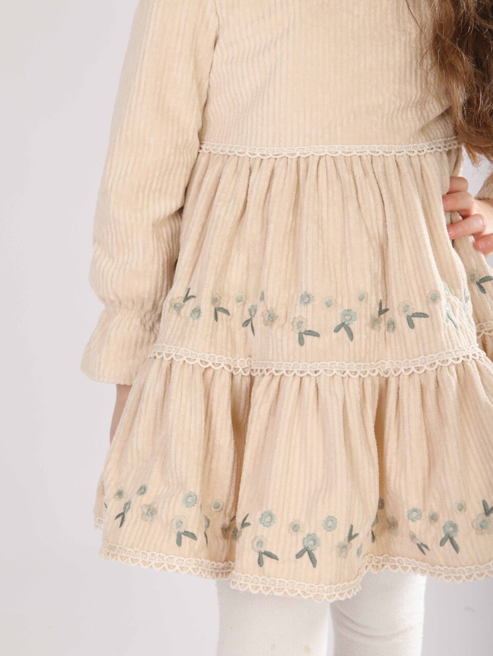 Kız Çocuk Elbise 1-5 Yaş 4801 Mint - 10