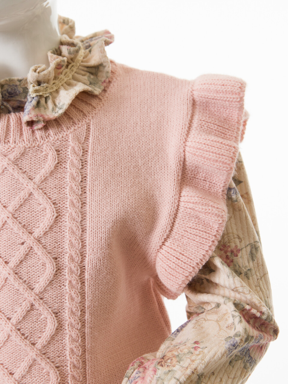 Kız Çocuk 3'lu Alt Üst Takım 3-7 Yaş 4774 Pembe - 5