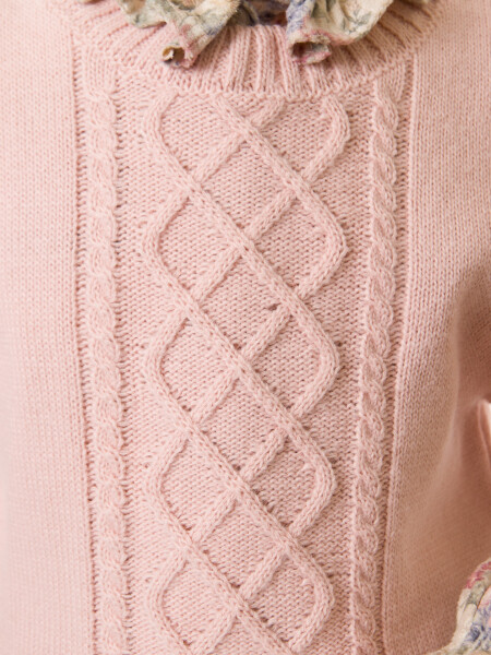 Kız Çocuk 3'lu Alt Üst Takım 3-7 Yaş 4774 Pembe - 6