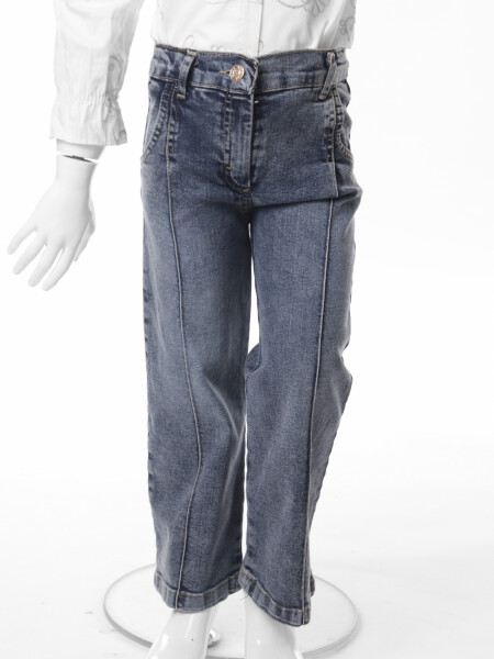 Kız Çocuk Alt Üst Takım 3-7 Yaş 4752 Kahverengi - 11