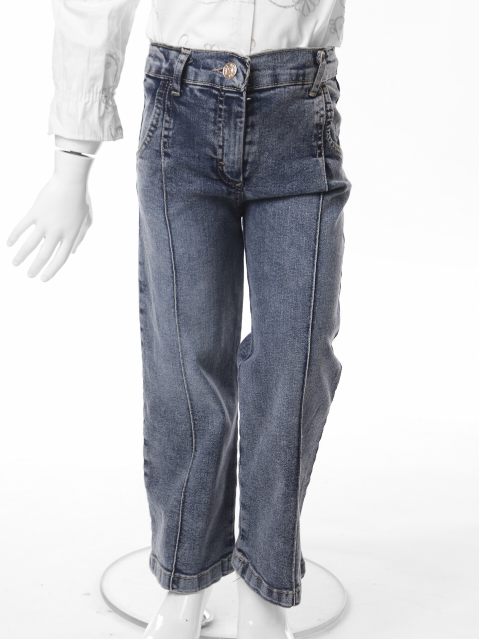 Kız Çocuk Alt Üst Takım 3-7 Yaş 4752 Kahverengi - 11