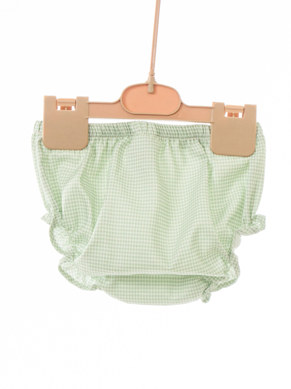 Külotlu Kız Çocuk Elbise 3-12 Ay 5112 Ekru - Yeşil - 6