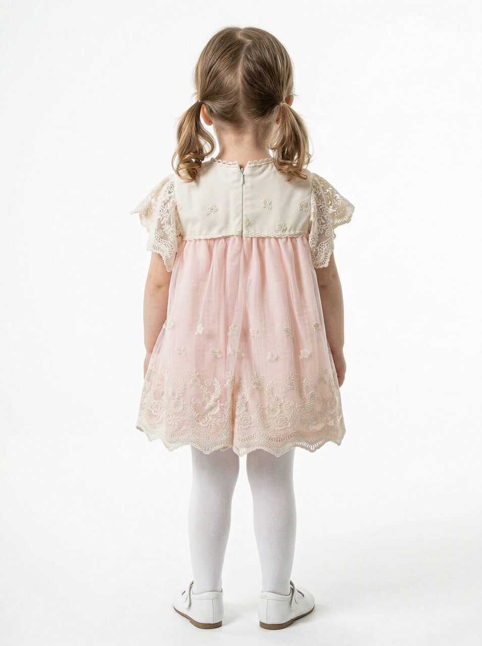 Kız Çocuk Yazlık Elbise 6-36 Ay 5211 Pembe - 2