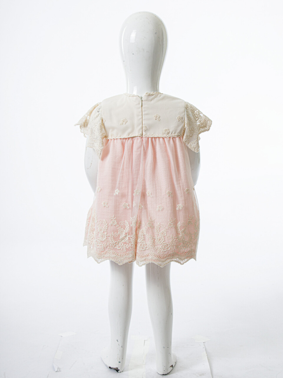 Kız Çocuk Yazlık Elbise 6-36 Ay 5211 Pembe - 4