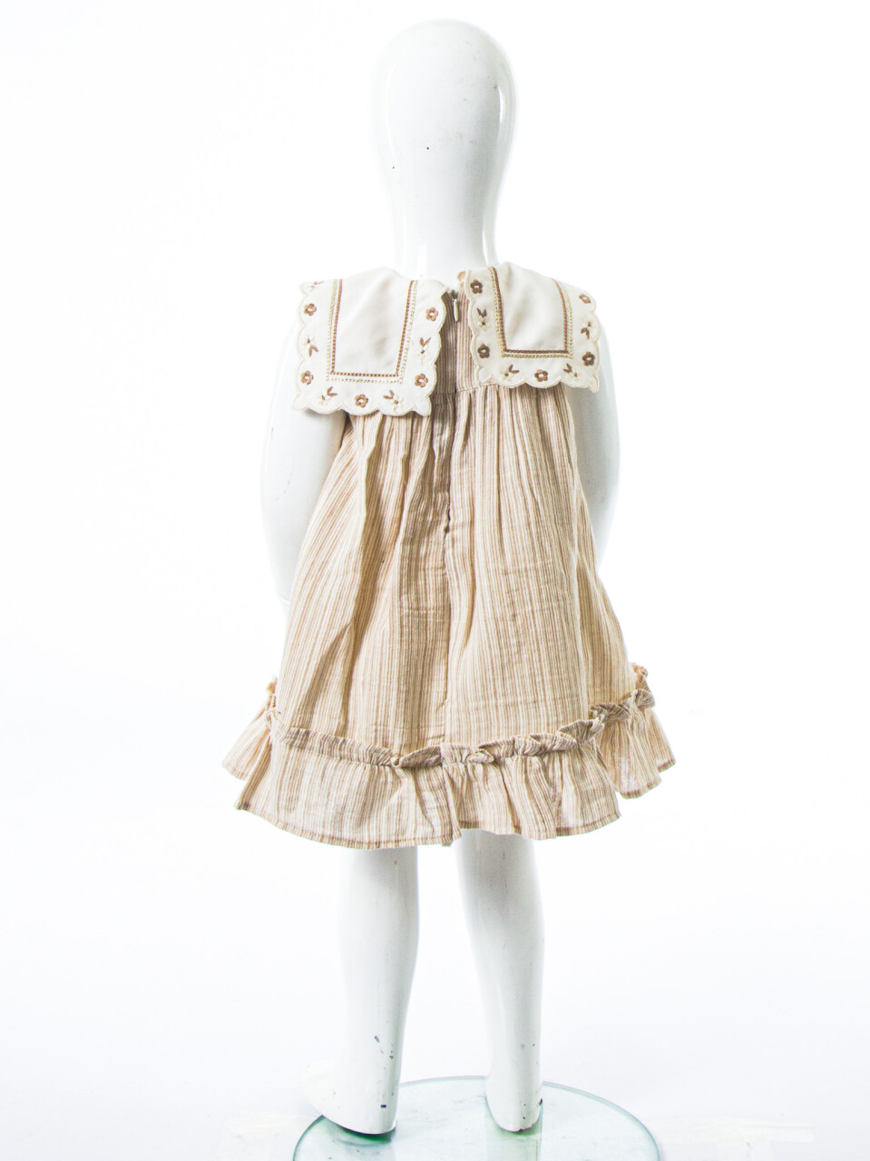 Kız Çocuk Yazlık Elbise 6-36 Ay 5212 Bej - 5