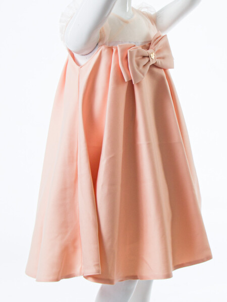 Kız Çocuk Yazlık Elbise 2-6 Yaş 1804 Coral - 4