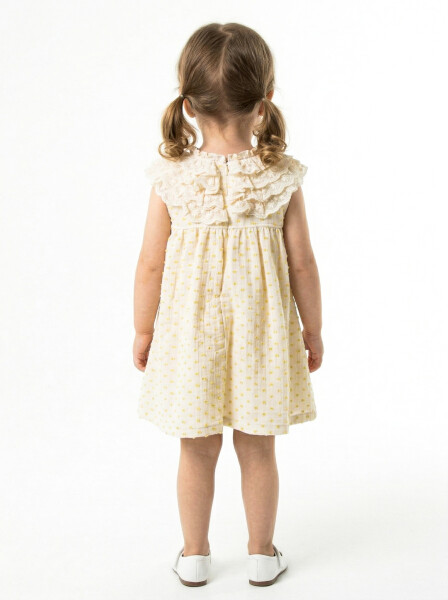 Kız Çocuk Yazlık Elbise 6-36 Ay 5216 Bej - 2