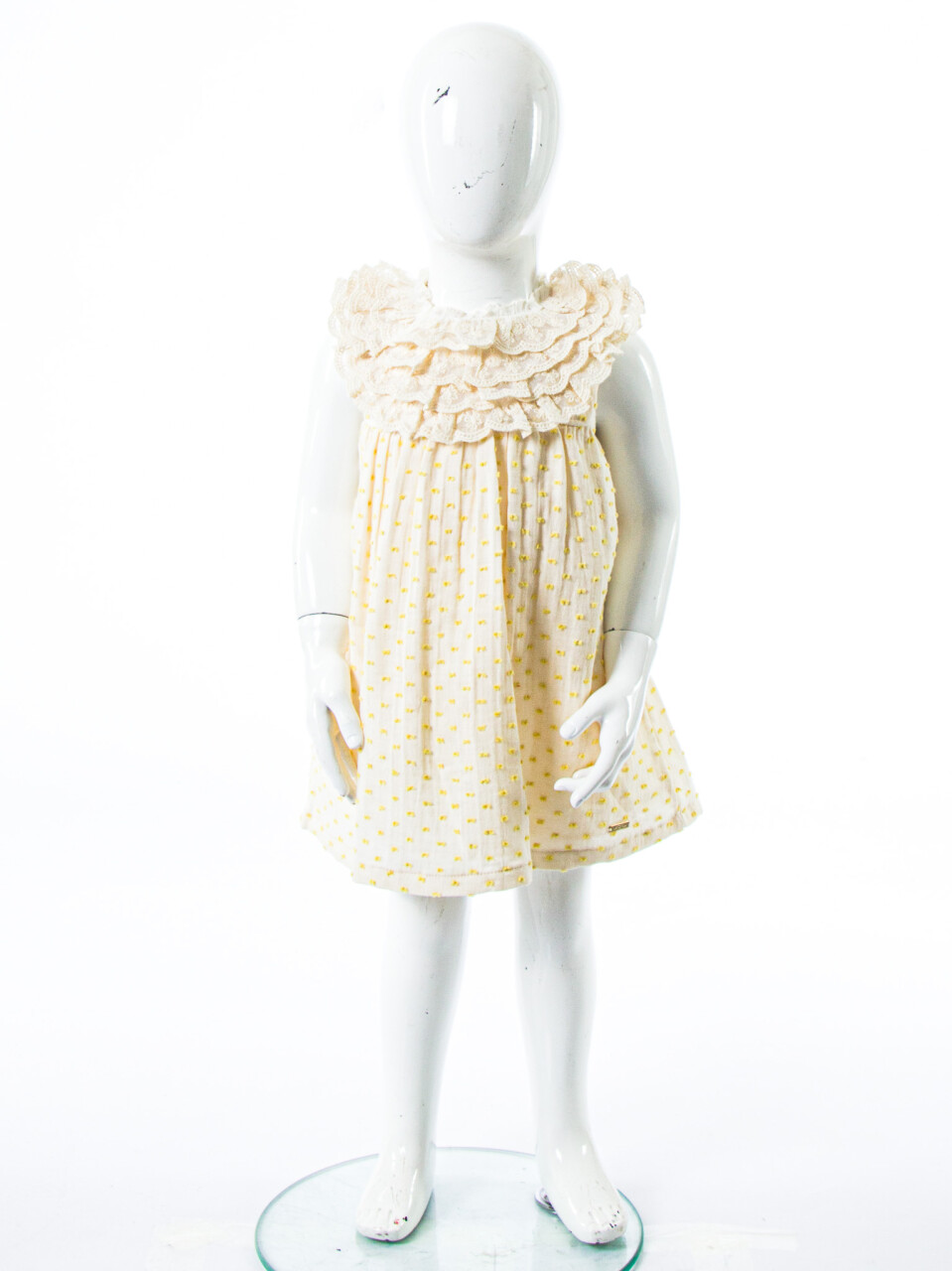 Kız Çocuk Yazlık Elbise 6-36 Ay 5216 Bej - 3