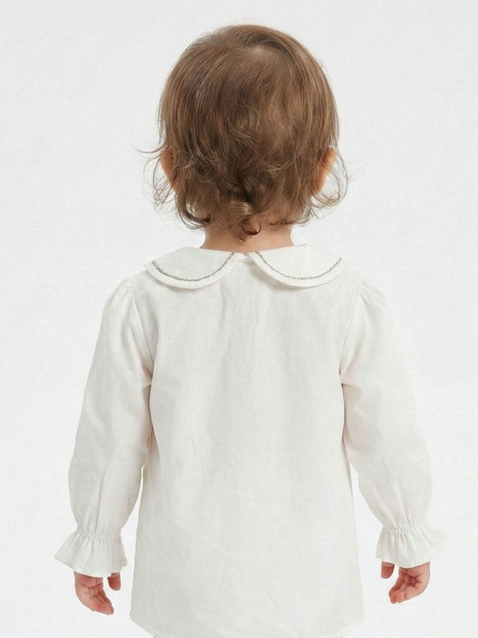 Kız Çocuk Elbise 1-5 Yaş 4747 Bej - 6