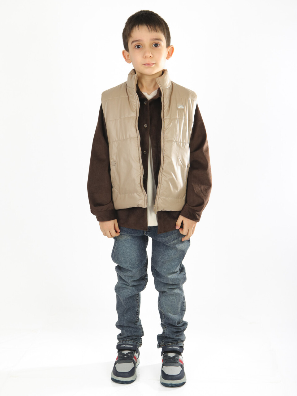 Erkek Çocuk Alt Üst Takım 8-13 Yaş 2925 Kahverengi - 1