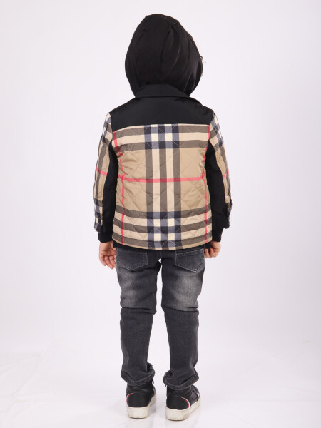 Erkek Çocu Alt Üst Takım 6-36 Ay 2501 Bej - Siyah - 6