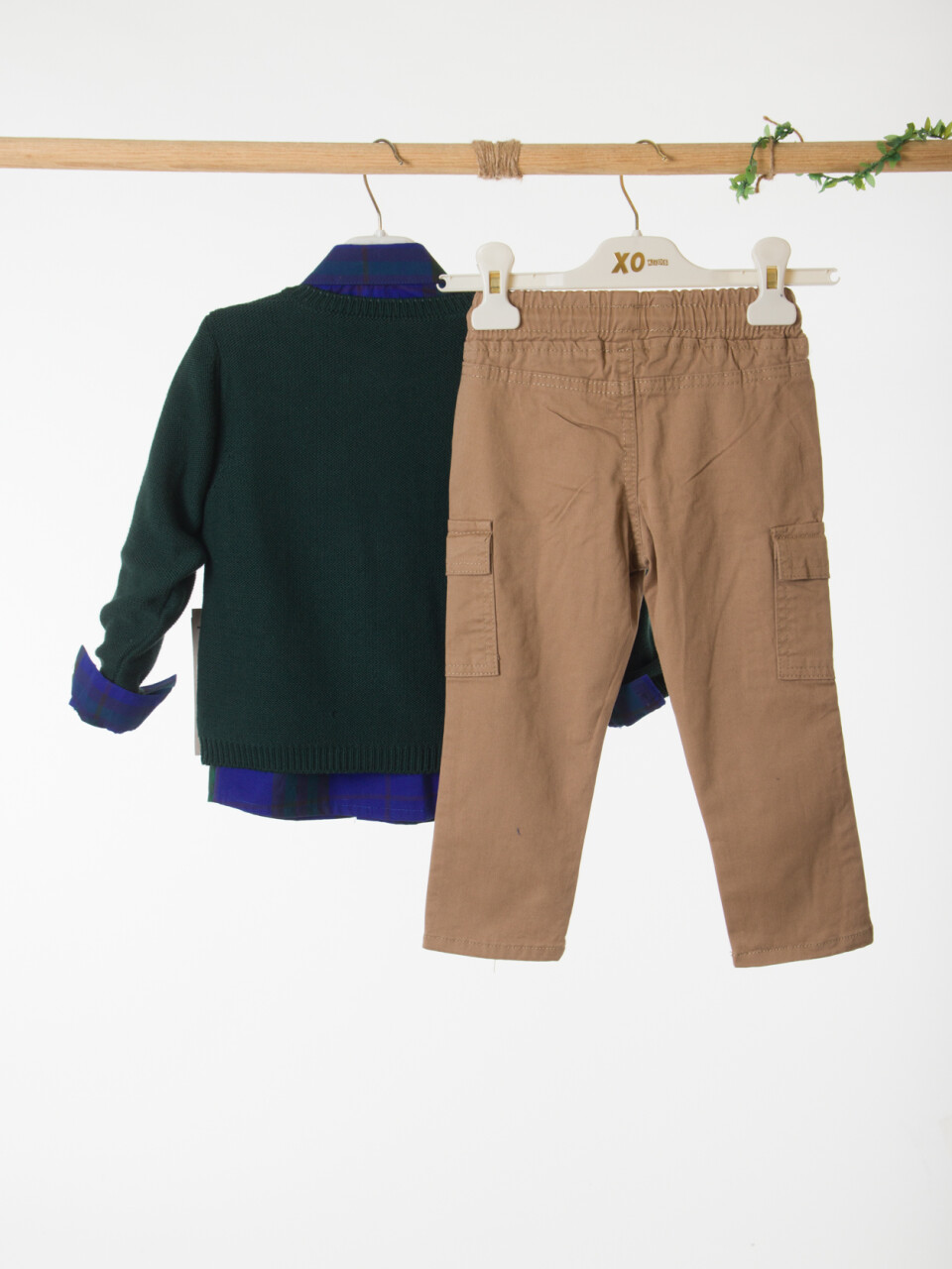 Erkek Çocuk 3'lü Alt Üst Takmı 6-36 Ay 2512 Haki - 6